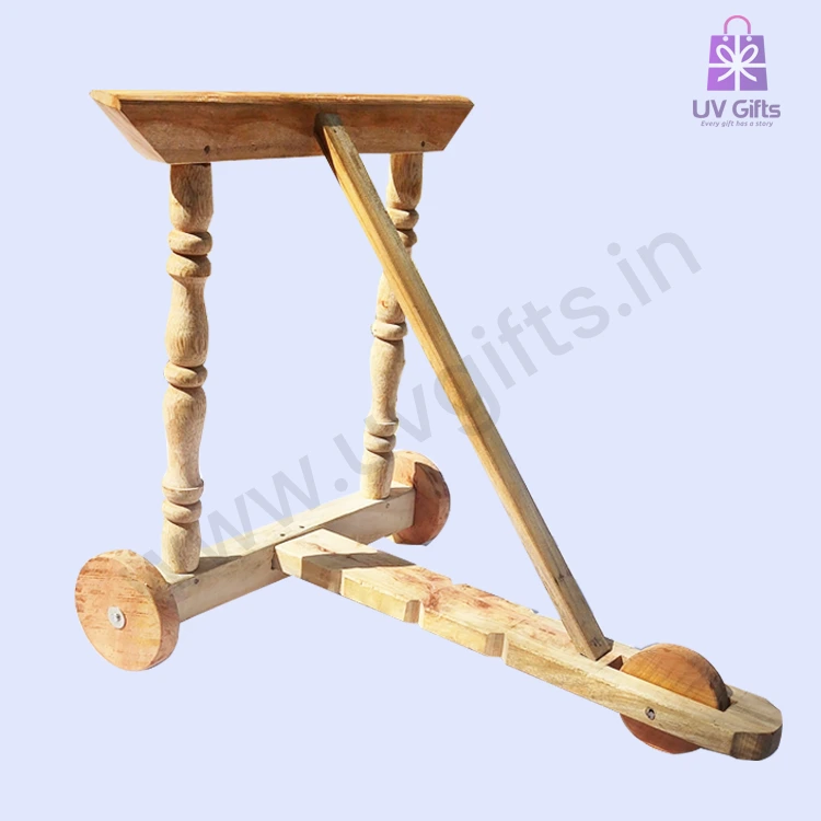 Traditional Wooden Baby Walker | Premium
