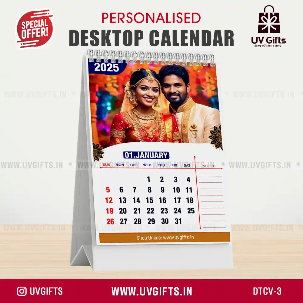 2025 Desktop Calendar, DTCV3