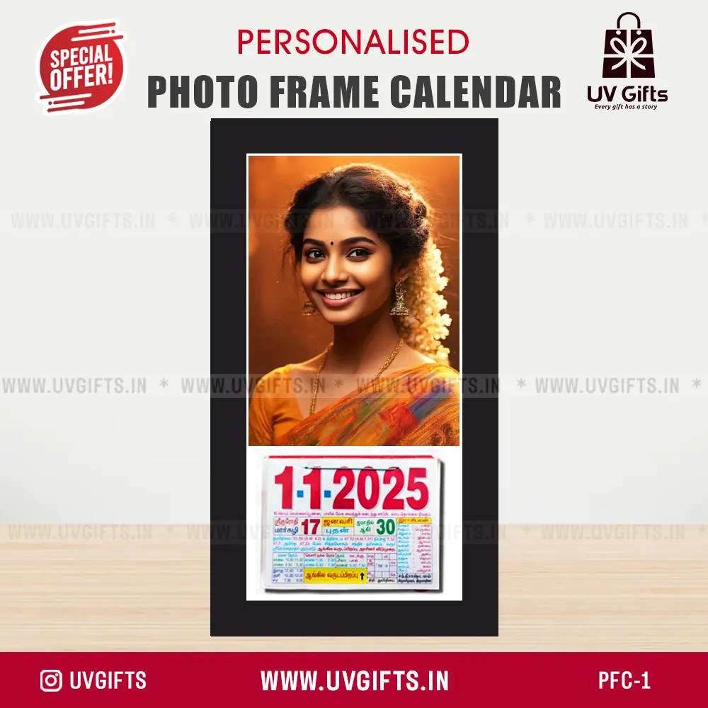 12X6 Photo Frame Calendar 2025