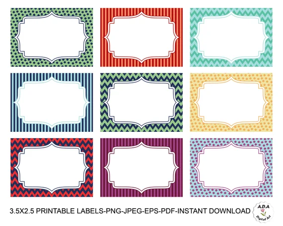 Photo Labels Set 30