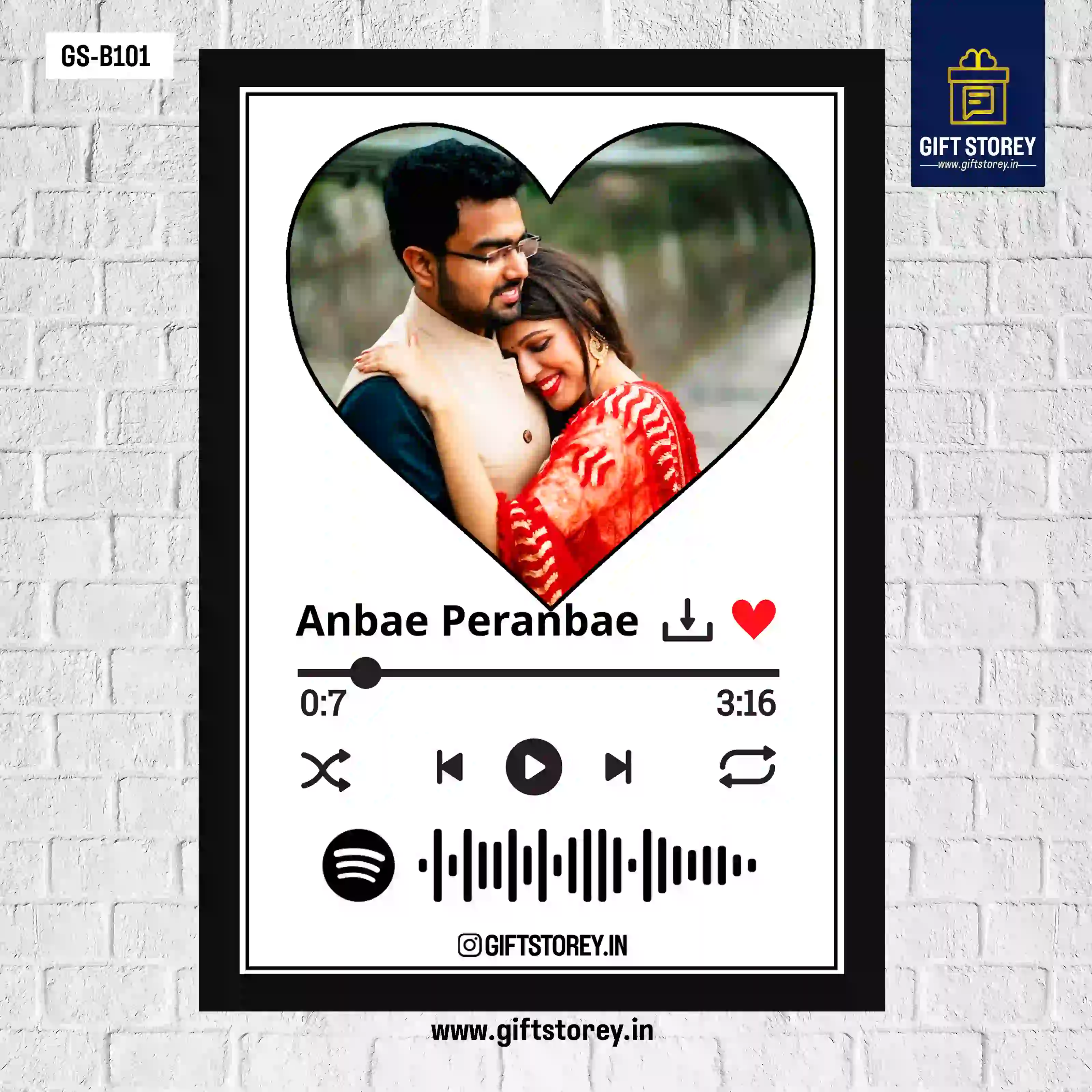 Spotify Photo Frame, GS-B101